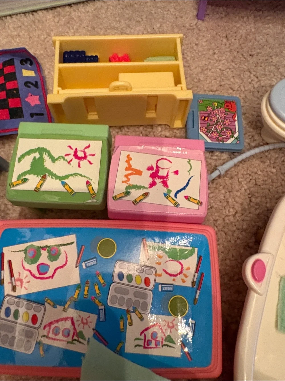 Fisher-Price Loving Family Dollhouse Furniture  School Bathroom Swing Playroom
